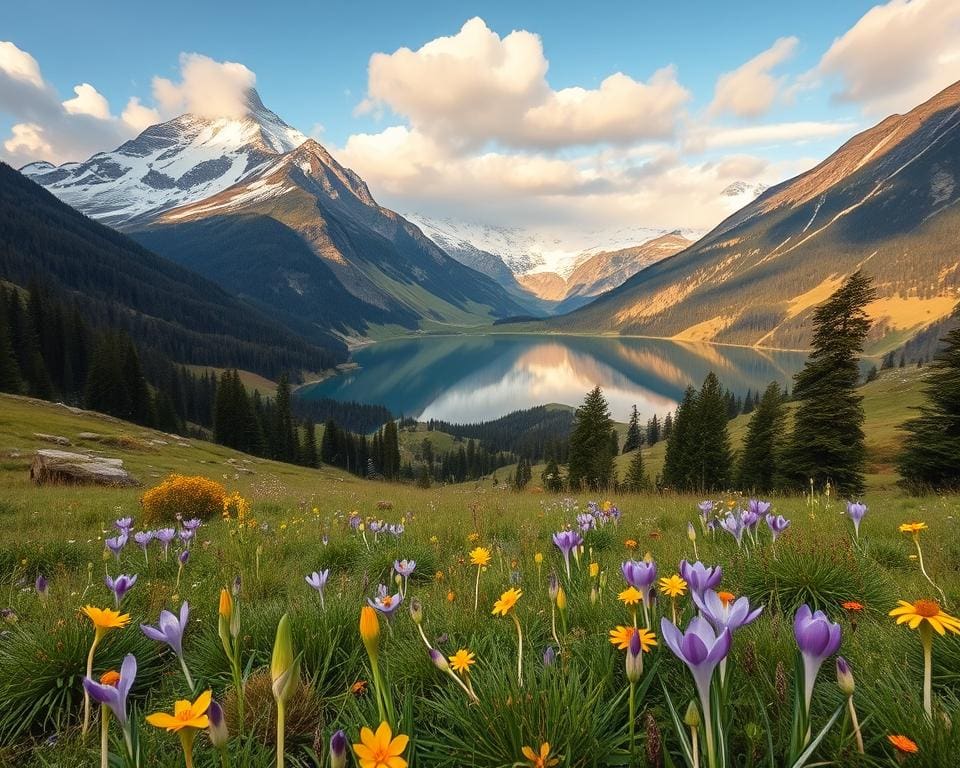 Welke natuur zie je in Oostenrijk?