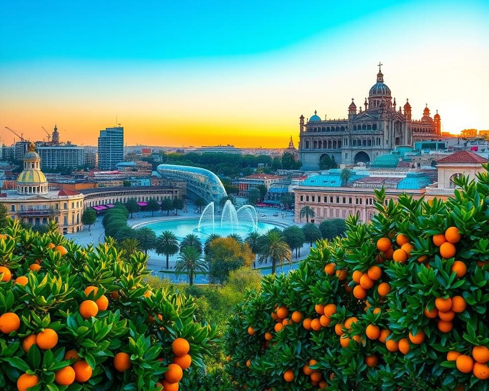 Welke plekken ontdek je in Valencia?