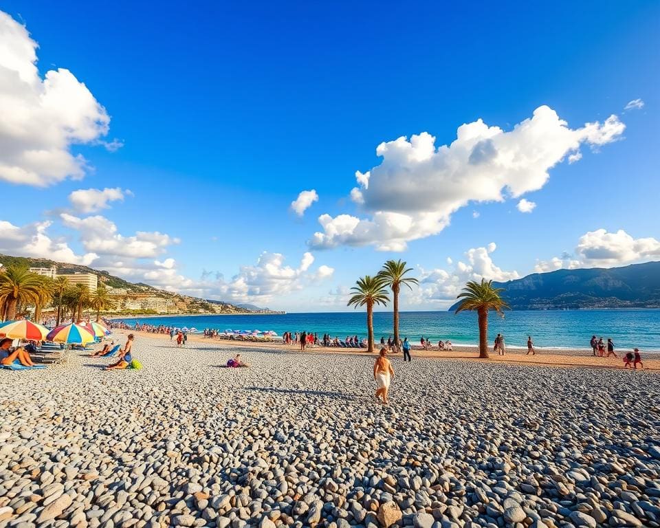 Welke stranden liggen bij Nice?