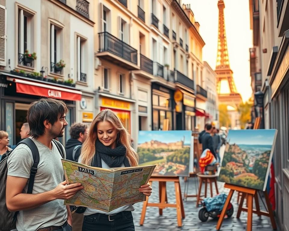 Welke wijken bezoek je in Parijs?