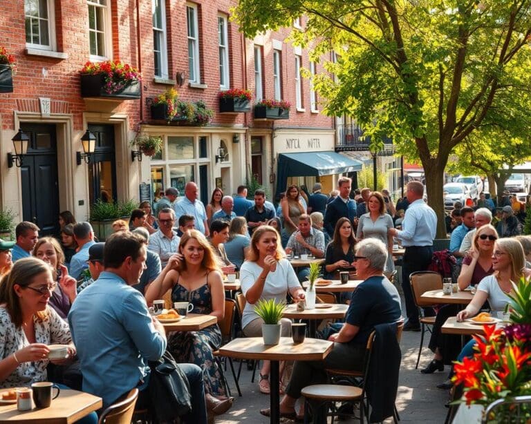 Wat zijn gezellige terrasjes in de stad?