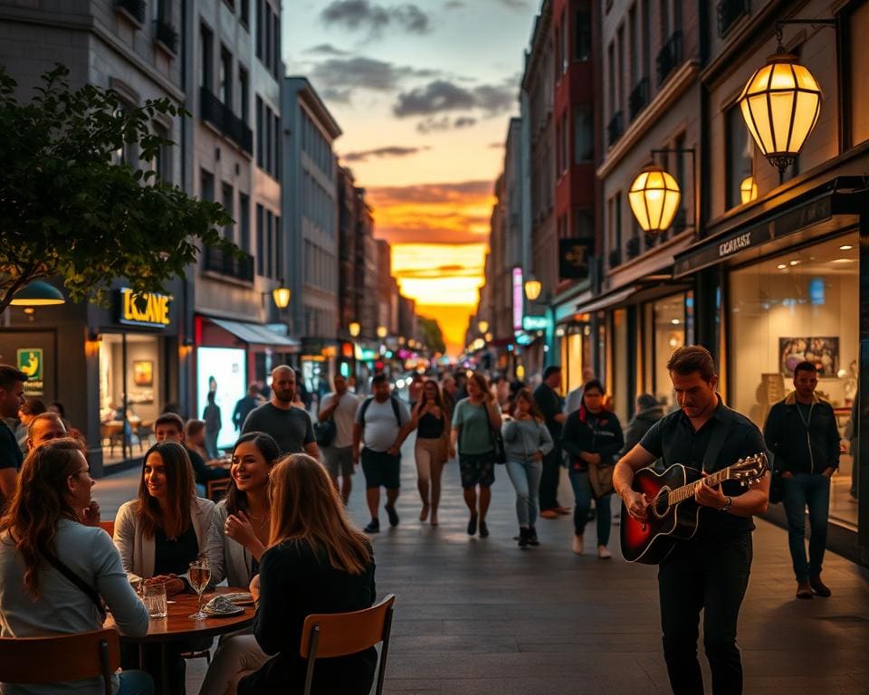 Wat zijn leuke avondactiviteiten in de stad?