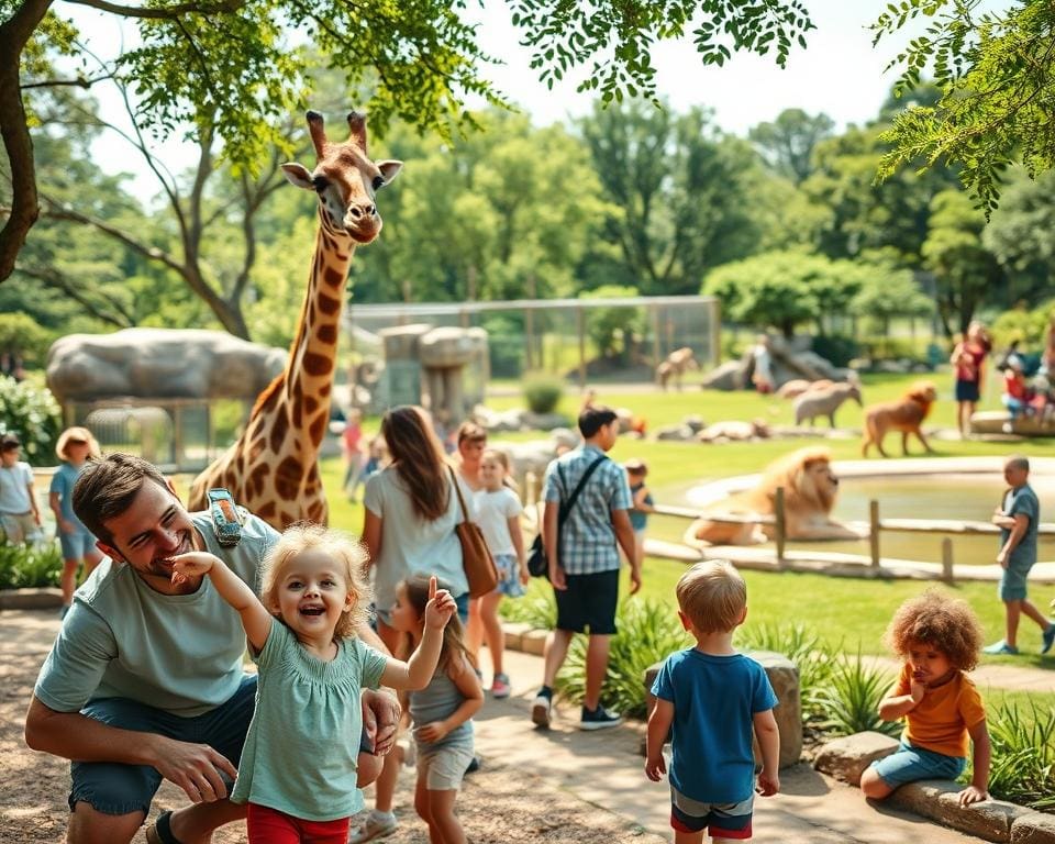 Welke dierentuinen zijn leuk met kinderen?
