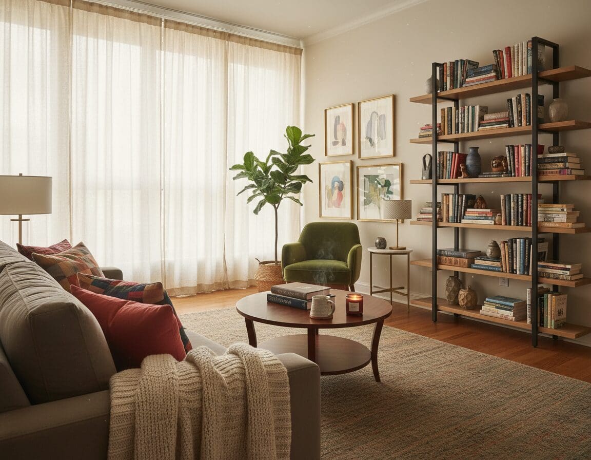 gezellige woonkamer inrichten