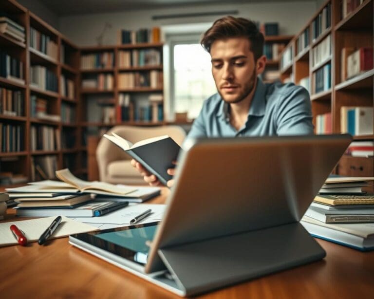 tablet werk en studie