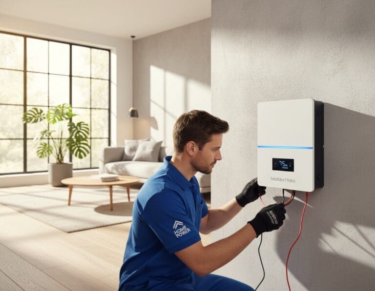 thuisbatterij installeren