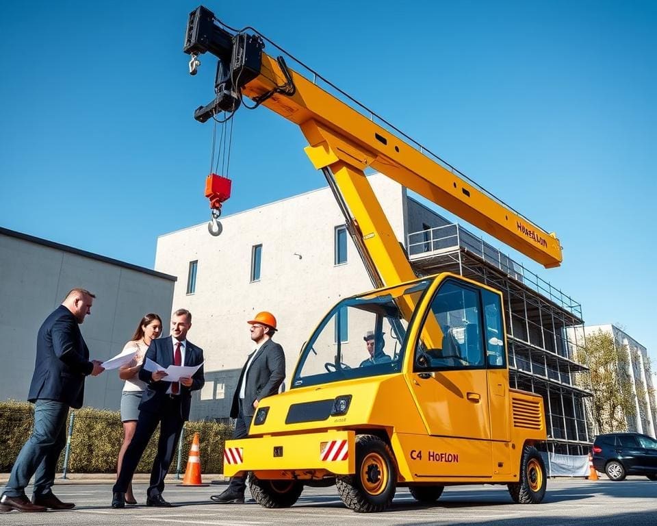 Hoeflon C4 compacte kraan huren