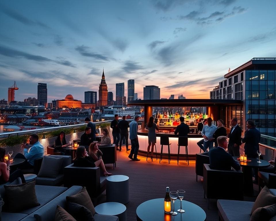 rooftop bars Rotterdam