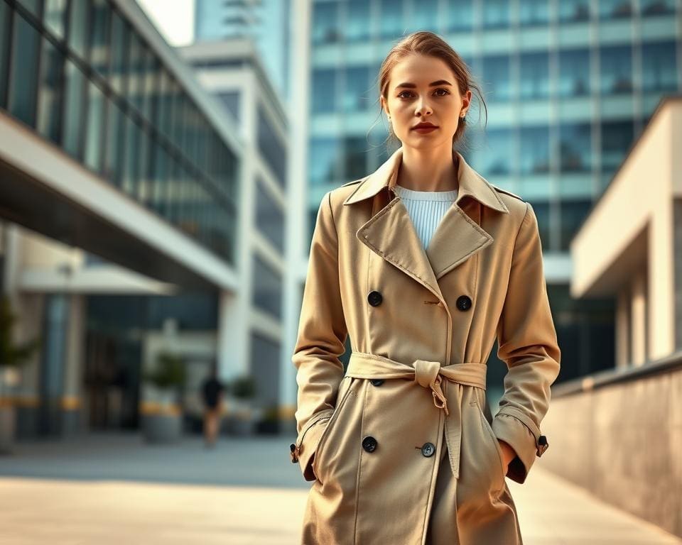 trenchcoats minimalistische mode