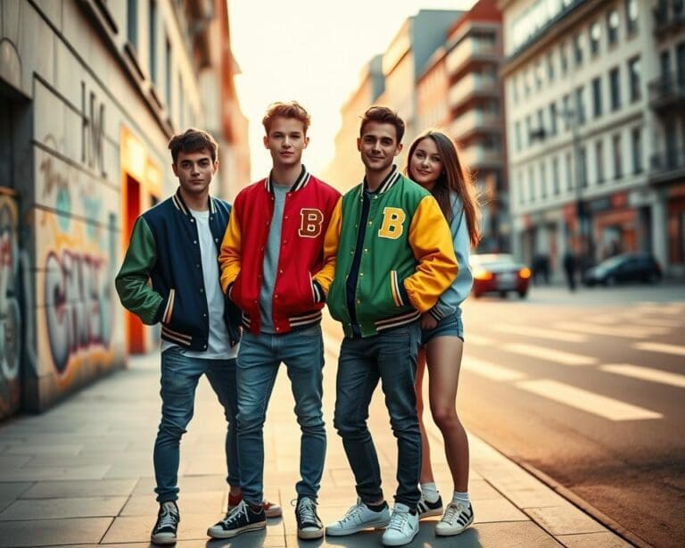 varsity jackets streetstyle