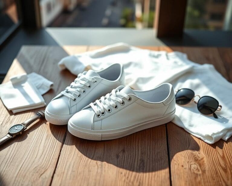 witte sneakers stijl