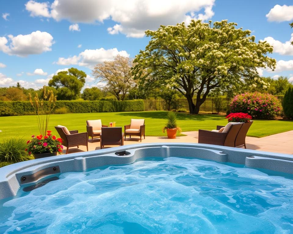 jacuzzi tuin