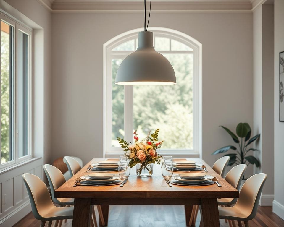 designlamp eettafel
