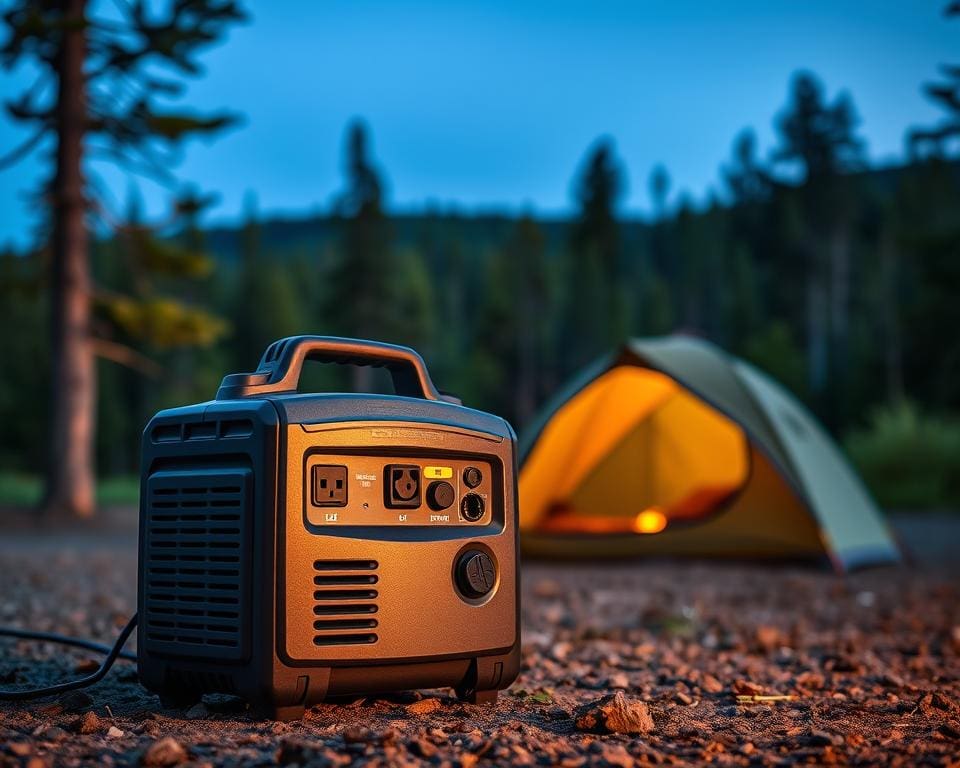 draagbare generator camping