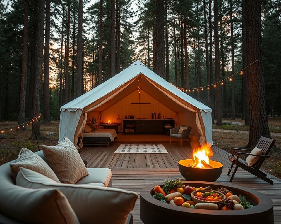 luxe camping