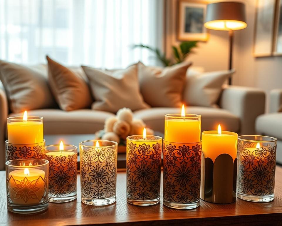 luxe geurkaarsen