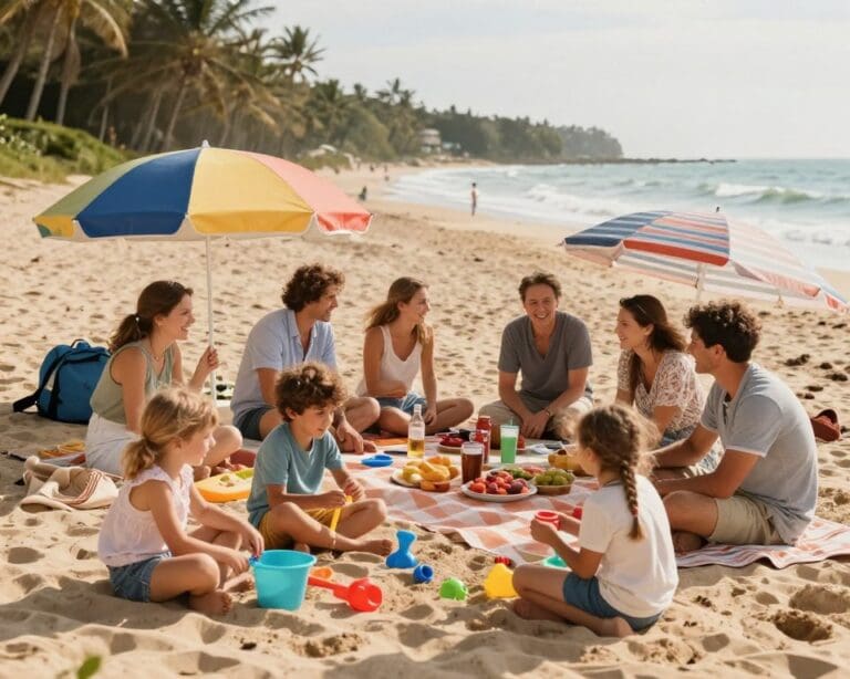 vakantie met meerdere gezinnen